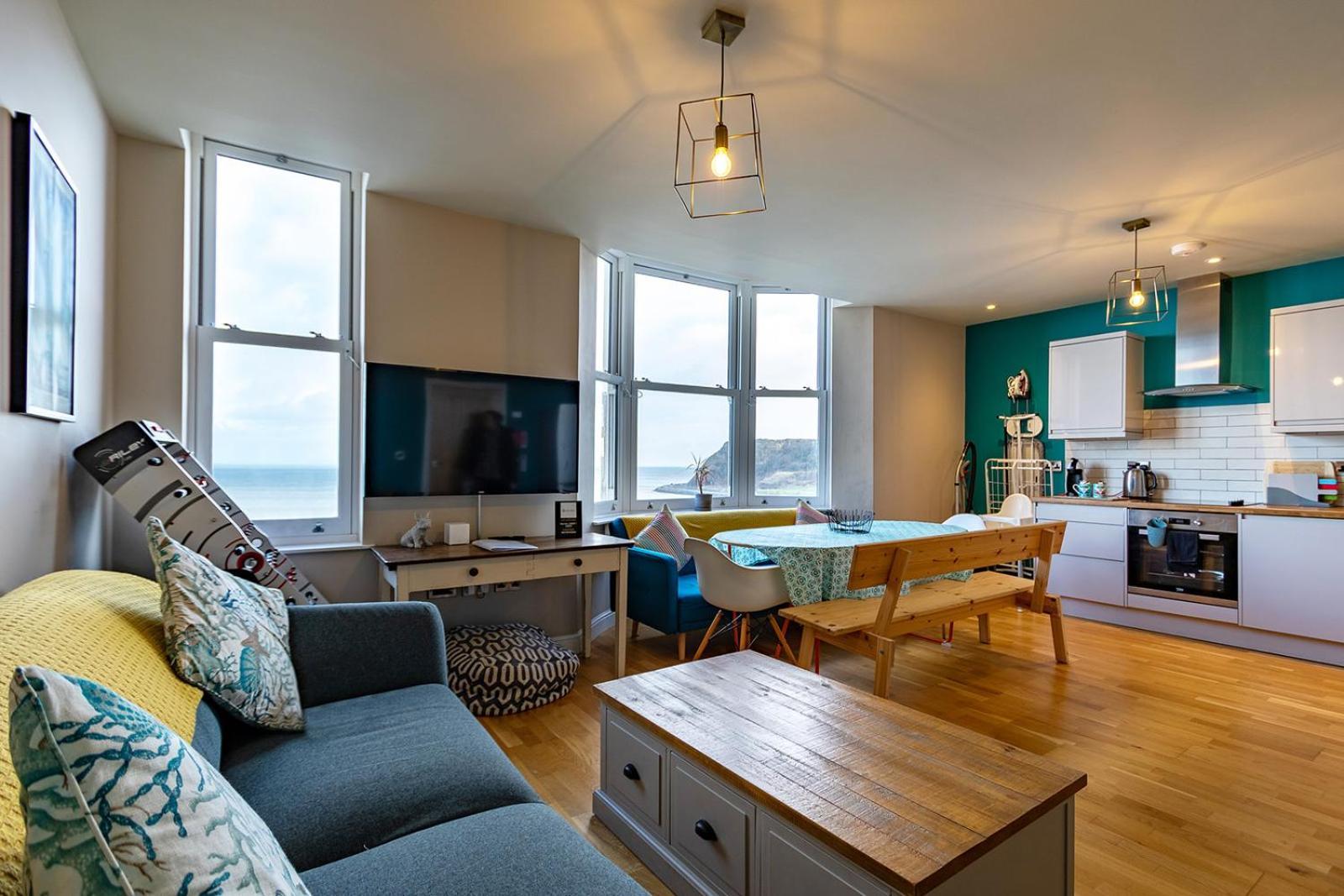 Seaview North Bay Holiday Home Apartment Σκάρμπορο Εξωτερικό φωτογραφία